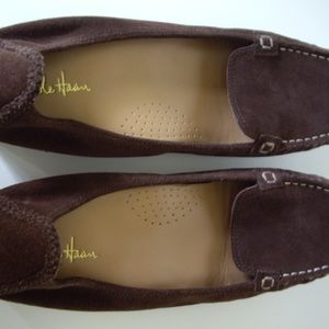 Cole Haan Air Candyce Brown Suede Moccasins/Women/s Size 7 1/2B/NEW/$179 RETAIL!